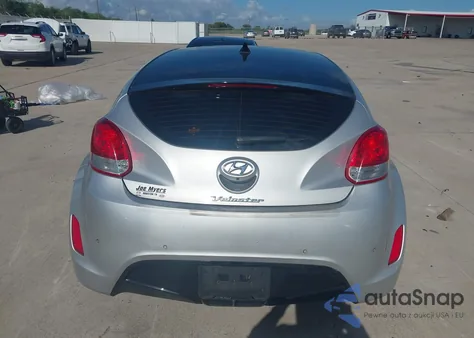 2012 Hyundai Veloster Base W/Gray from USA, damaged, VIN KMHTC6AD4CU053866
